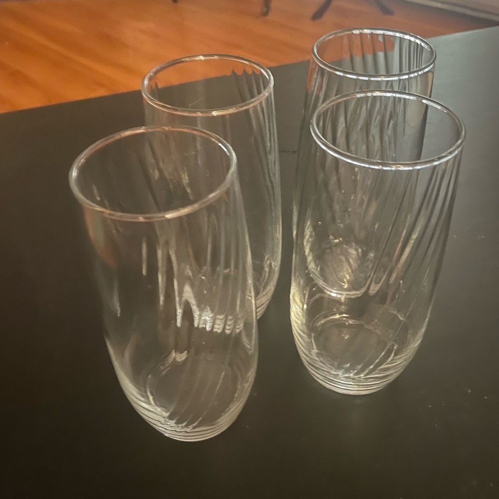 Swirl Highball Glasses
